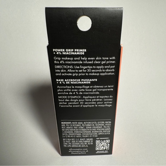 ELF Power Grip Makeup Primer 4% DE Niacinamide Clear Gel All Skin Tones .5oz NIB - Picture 2 of 6